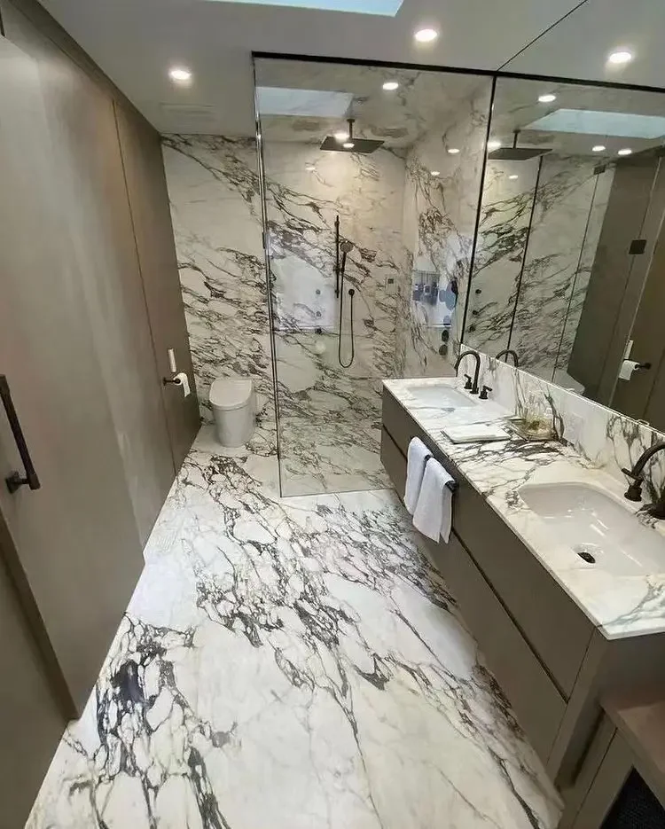 Natural Purple Marble Slabs Calacatta Viola Marble for Wall Floor Tiles