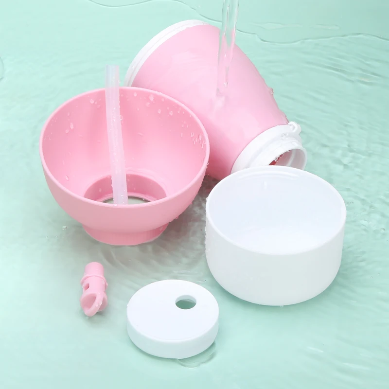KEAN Bottle Pet Silicone Dog Water Bottle 3 in 1 Portable Pet Travel Dog Drinking Bottle With Food Container