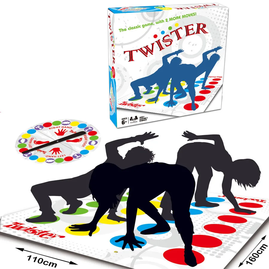 Party games Indoor and outdoor games Family gatherings to kill time multiplayer floor twister puzzle games