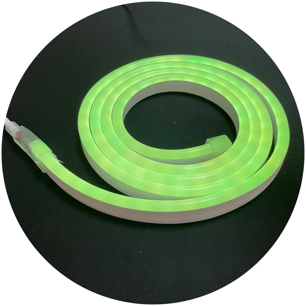 10x20mm PVC 100M roll waterproof cuttable outdoor building decoration led neon flex rope light 08 16 12v 24v 110v 220v