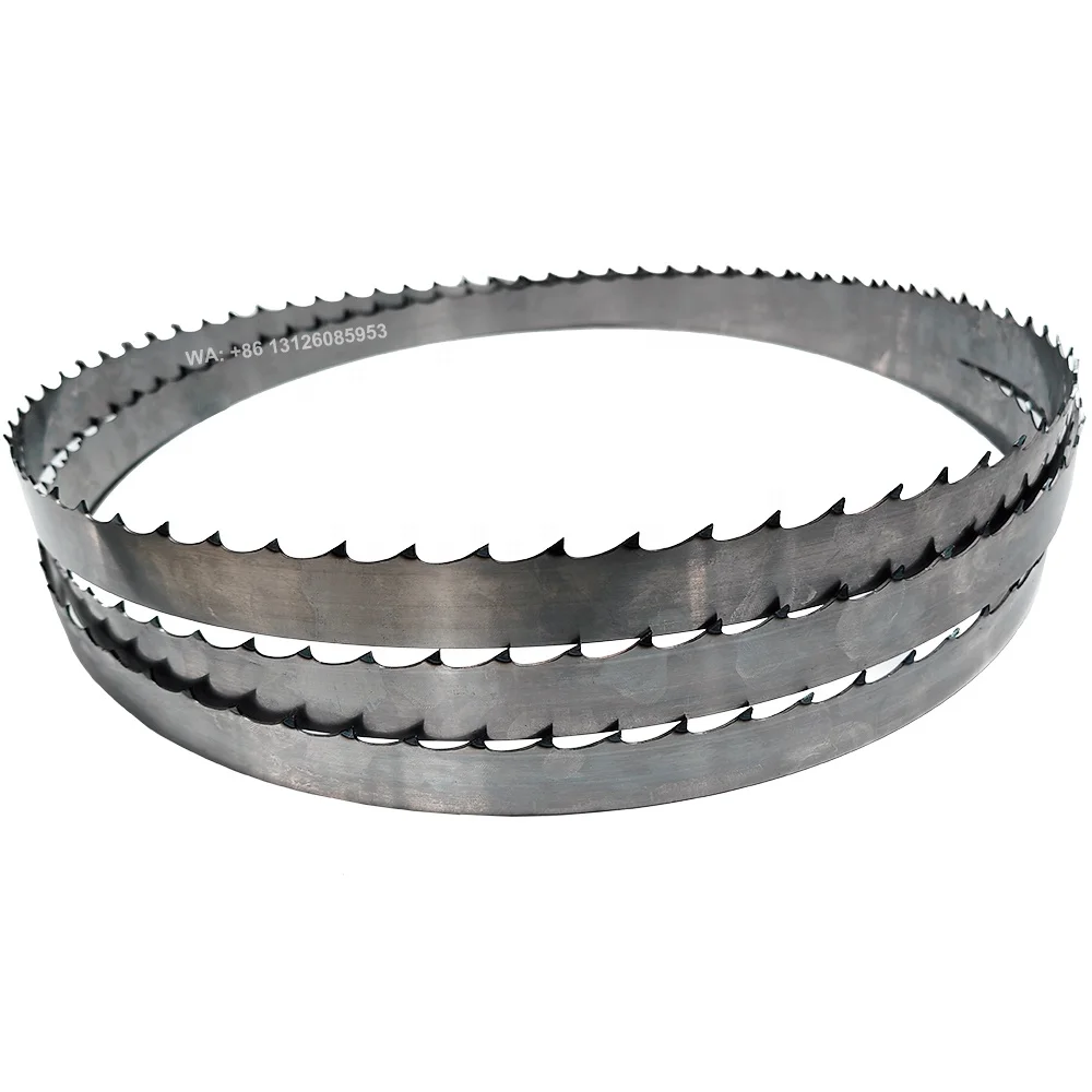 Vertical Horizontal Woodworking Bandsaw Mill Blades Sawmill Portable Band Saw Blades For Hard Wood Cutting
