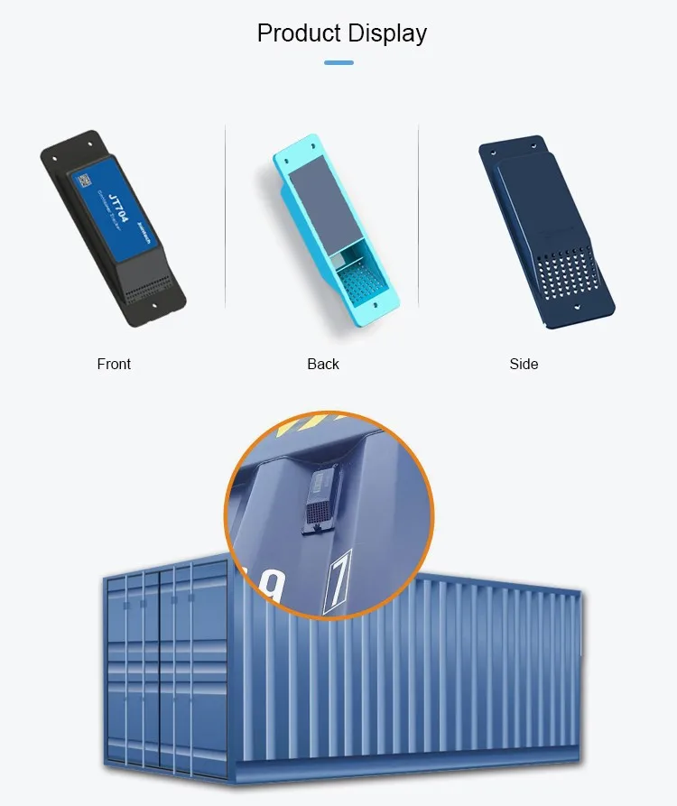 Conceal Mounting 3 Years Standby Mini Size Container GPS Tracker Plastic IP67 Battery 8000mah CN;GUA