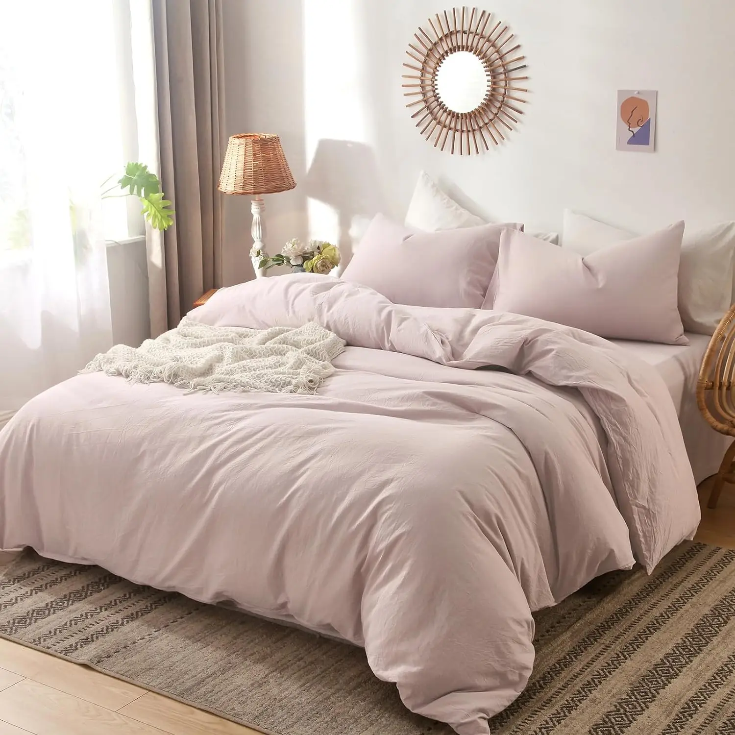 Custom Wholesale Embroidered Hotel Linens 100% Cotton Duvet Cover and Flat Sheet Set Satin Pattern Bedding