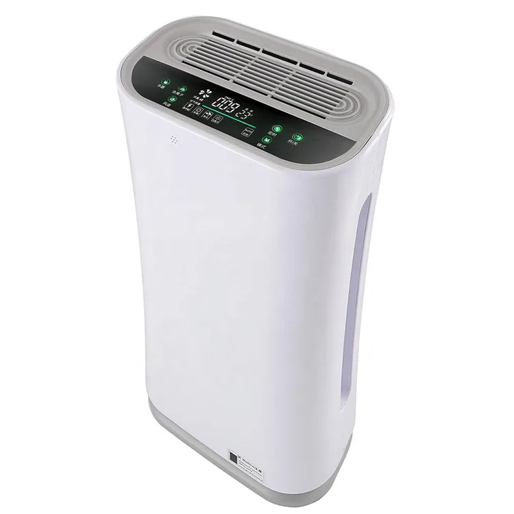 
Portable air purifier hepa air purifiers negative ion filters fresher smoke cleansing display screen machine 