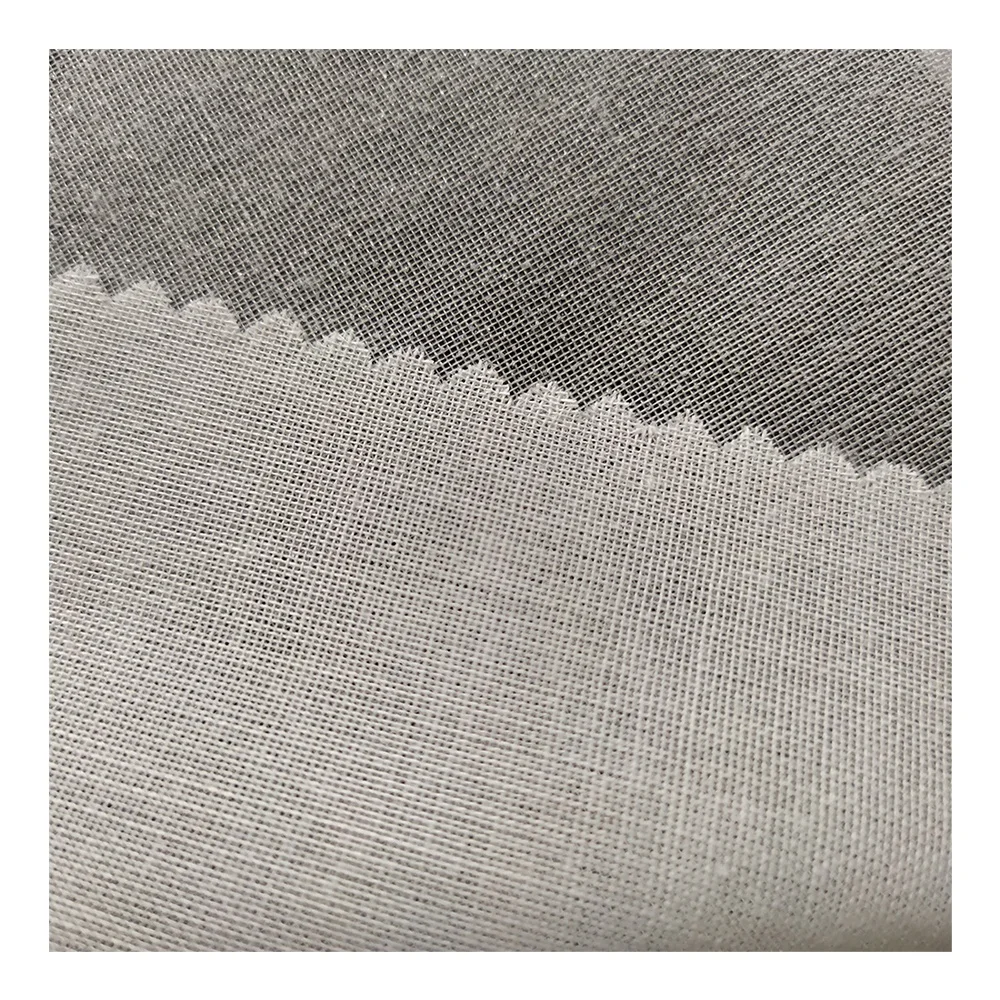 Factory Wholesale Fusible Adhesive Warp Knitted Interlining Shirt Accessories