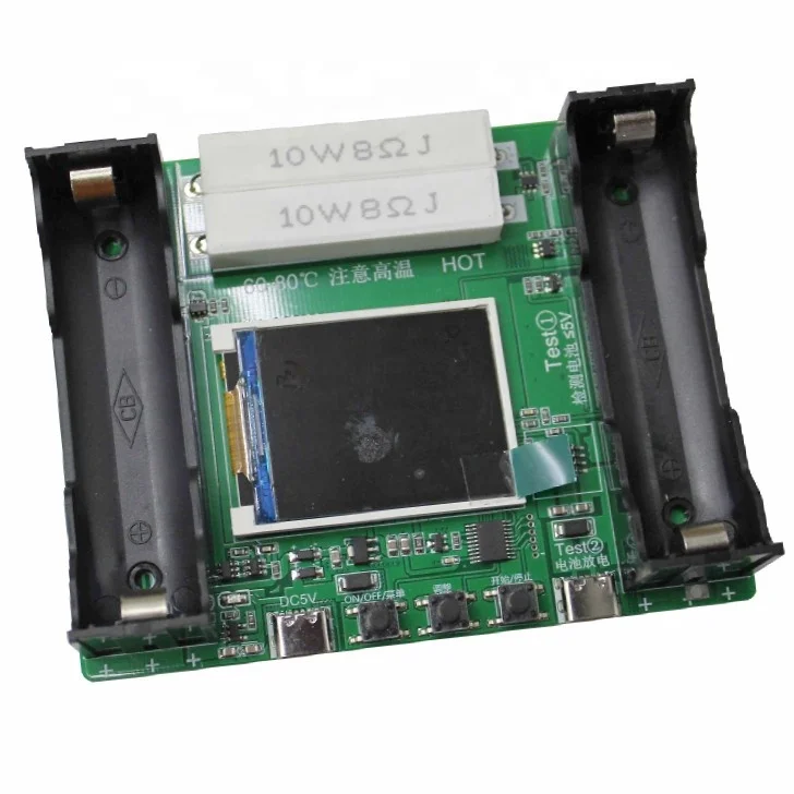 Type-C 18650 литиевая батарея емкостью тестер мАч MWh LCD цифровой экран батареи детектор питания модуль электрические