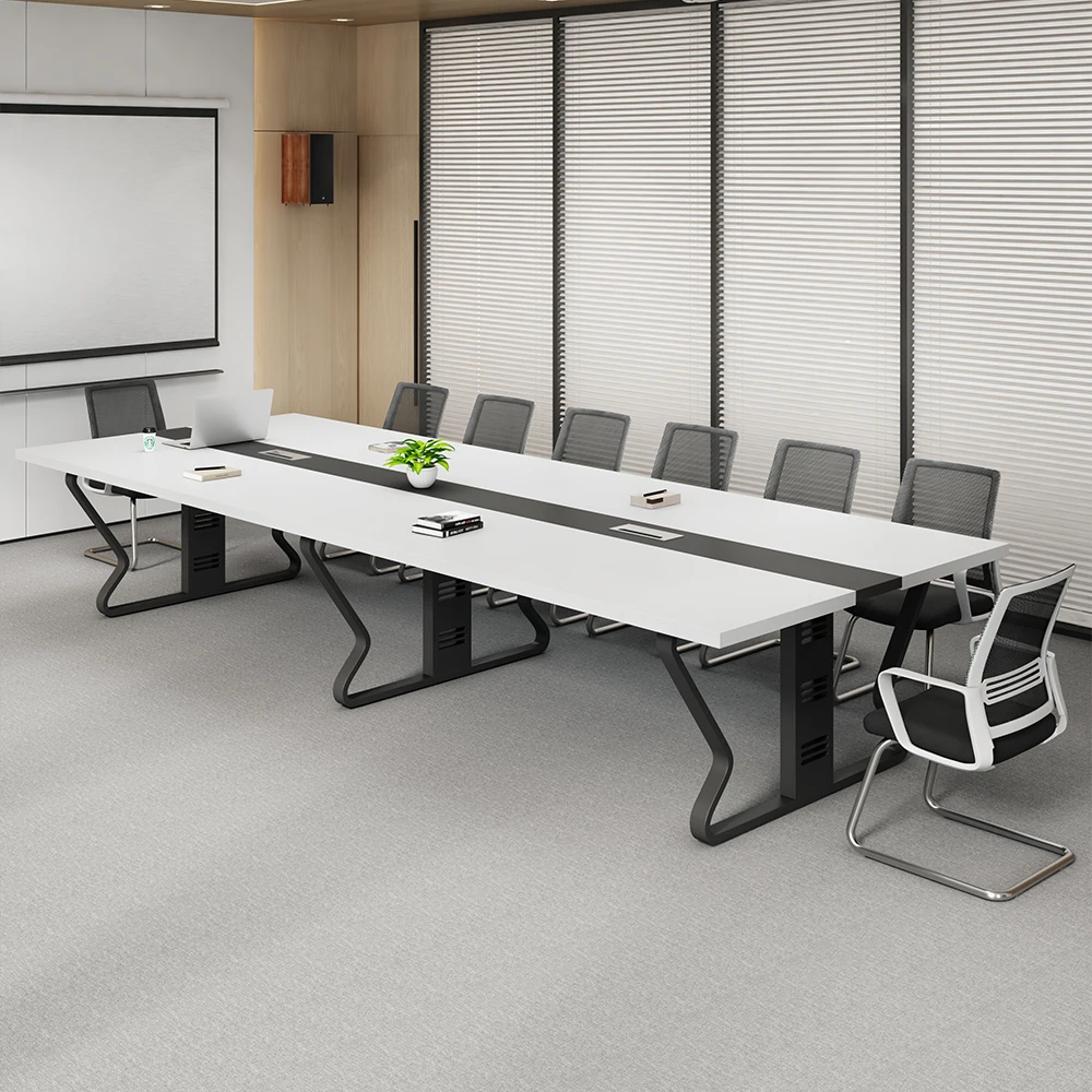 Custom classic Free Sample  10 Seaters 16 Person U Shape Office Furniture Name Plates Conference Table