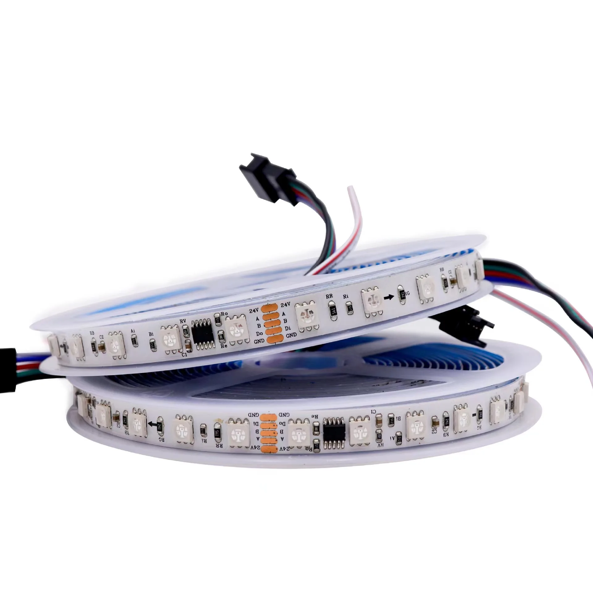 Ws2811 Ws2812b Ws2815 Dmx512 Rgb Smart Led Strip Rgbw Digital Breakpoint Transmission Led Strip 5v 12v 24v