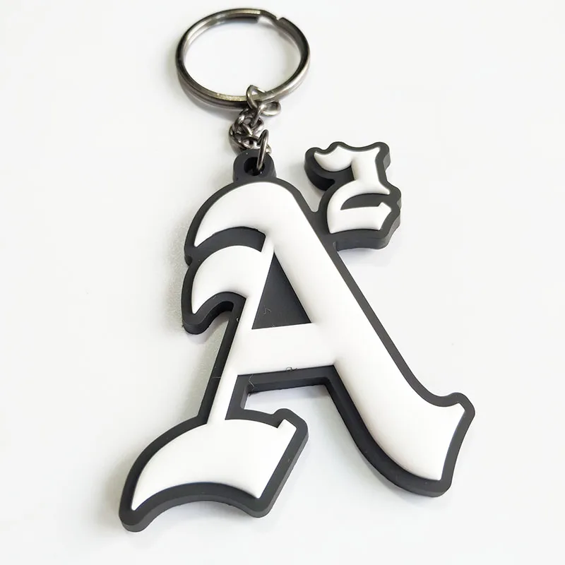 PVC Key Chain Manufacturer Wholesale Cheap Custom 2D 3D Silicon Rubber Soft PVC Keychain