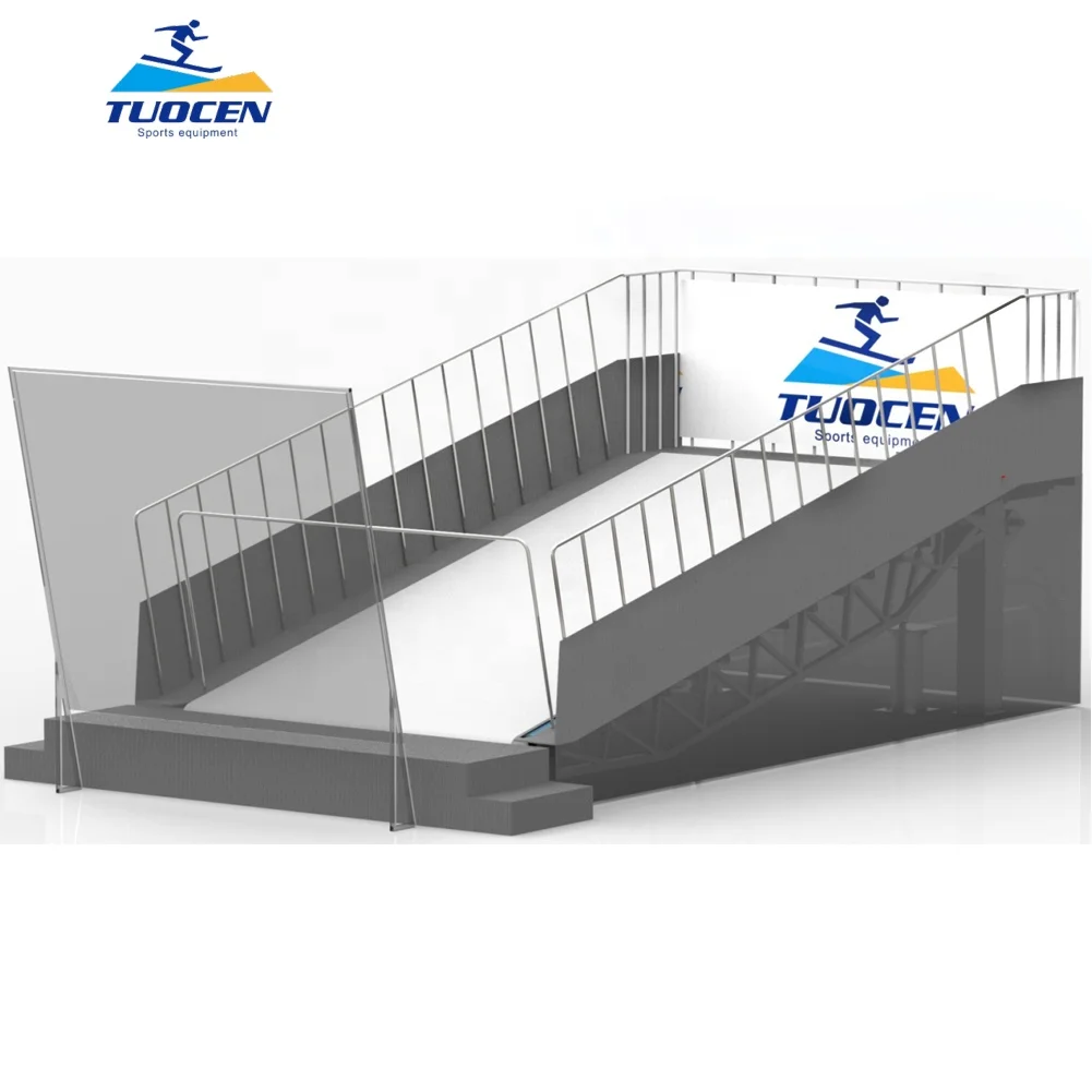 Indoor Gym Equipment  indoor Skiing Simulator,  indoor sports game for adults proleski ski simulator#