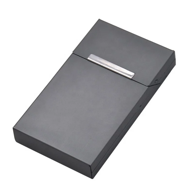 Thin Fashion Cigarette case Creative Cigarette Case Slim Metal Box Aluminum Gift Mini Cigarette case