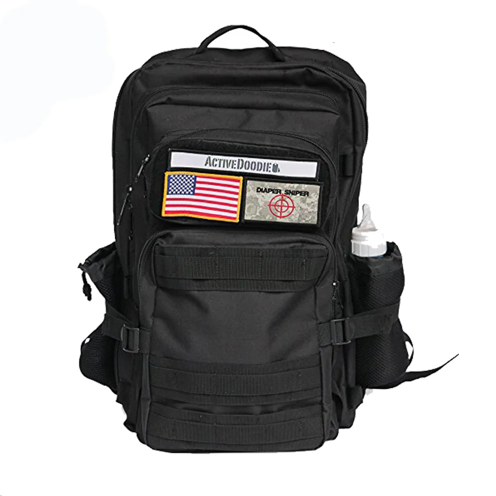 Dad Diaper Bag Tactical Baby  Backpack for Dad with Changing Pad