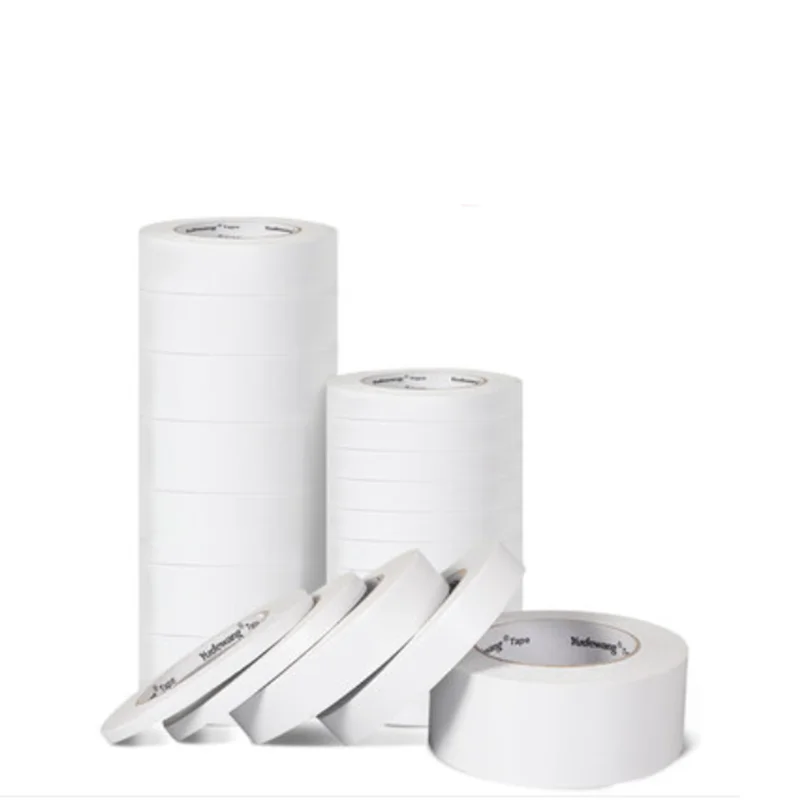 
High initial adhesion tissue paper double coated acrylic adhesive paper double side masking tape 