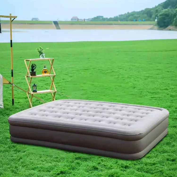 Outstanding Quick Inflate Airbed For Outdoor Use Easy Setup Airbed With Built-In Inflator Self-Inflating Camping Sleeping Mat