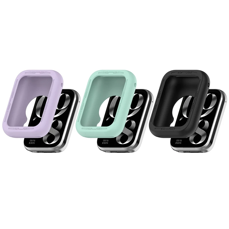 Новый Мягкий защитный чехол протектор Силиконовый для часов Xiaomi Mi Band 8 Pro