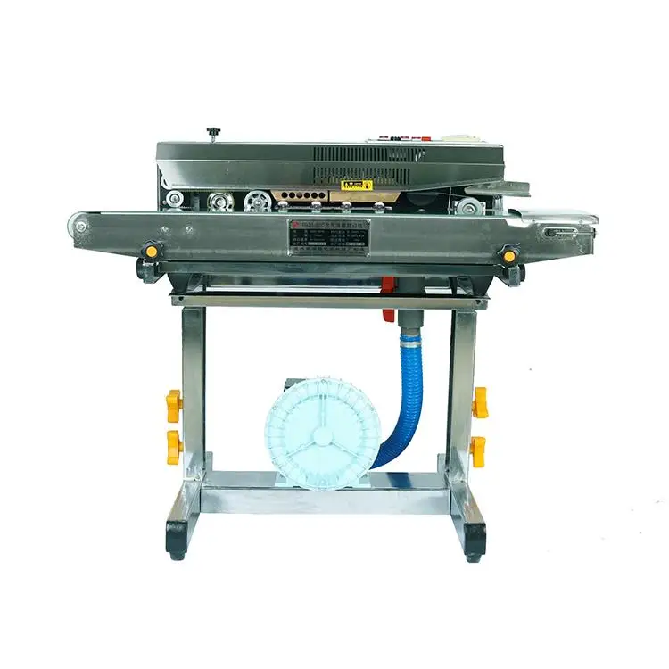 2020 Continuous strong and durable heat sealer plastic bag sealing machine with CE