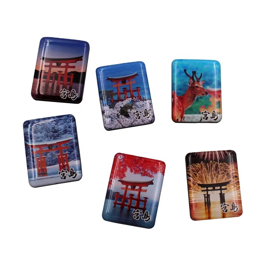 Оптовая продажа на заказ туристические сувенирные смола магнит на холодильник высокое качество эпоксидный магнит на холодильник