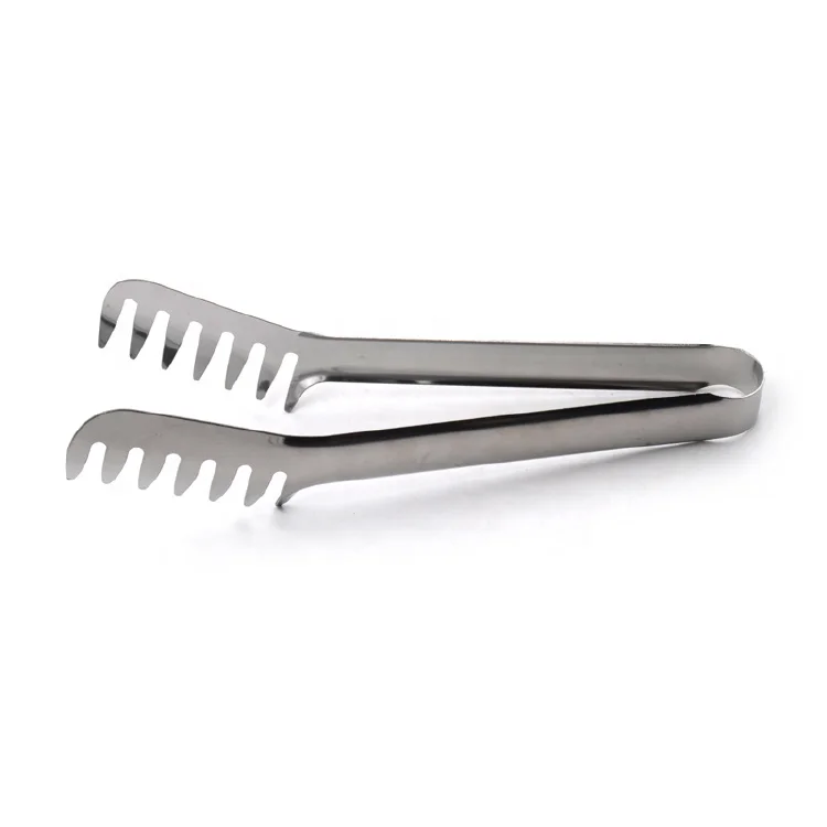 Wholesale Food Grade Stainless Steel Kitchen Cooking Pasta Tong Spaghetti Food Tongs Kitchen Accessories