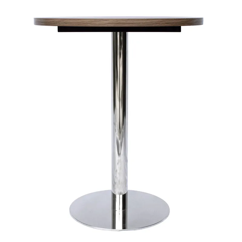 Manufacturer Coffee Office Table Base Hot Selling Attracting Stainless Steel Round Table Metal Legs