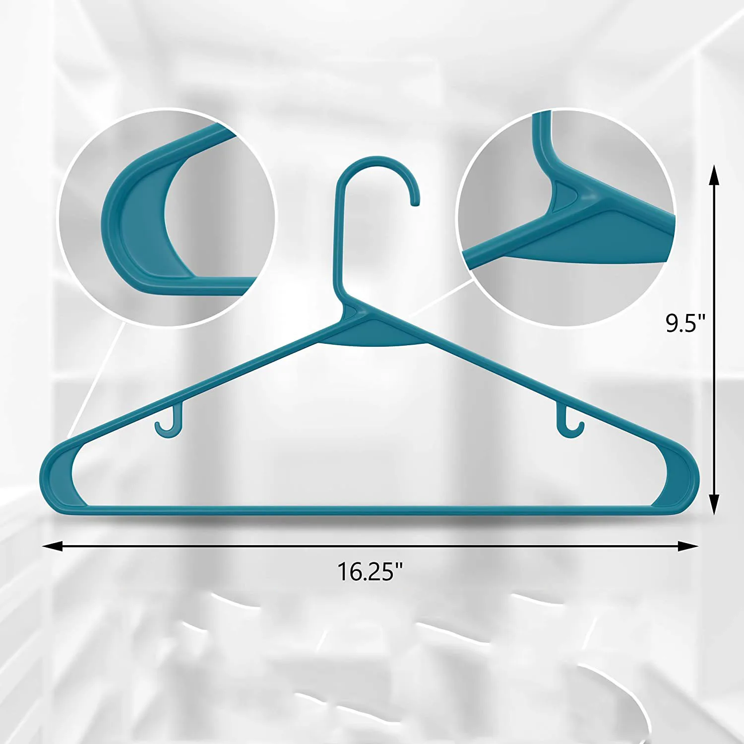 13 Years manufacturer Anqi wholesale space saver flocked non-slip hanger suit coat clothes hangers