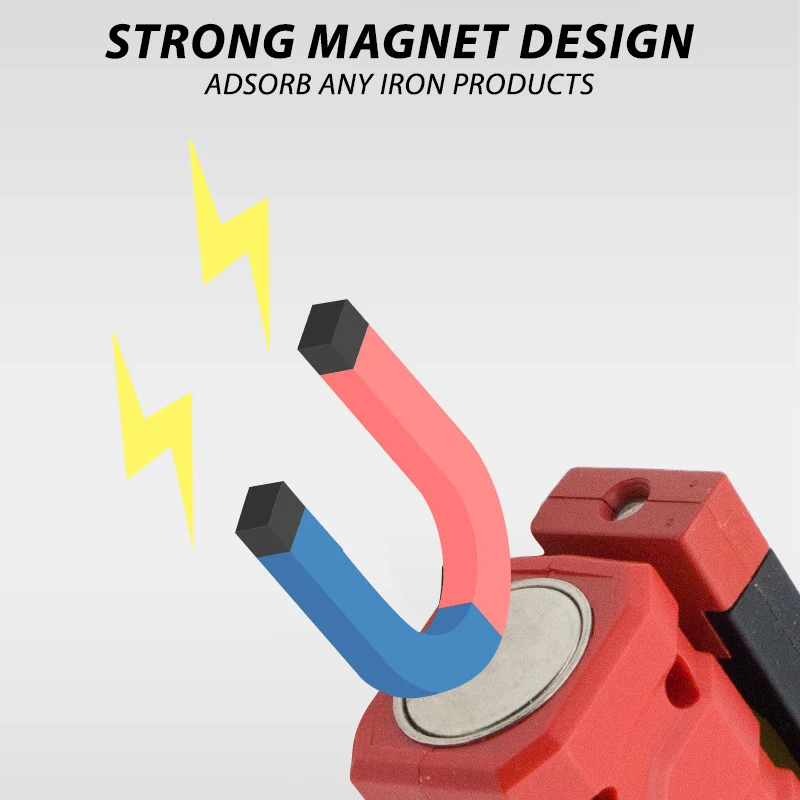 5W Head SMD COB 450lm Dual Source LED Work Light Inspection Lamp Rechargeable Inspection Portable Working Lights Magnetic