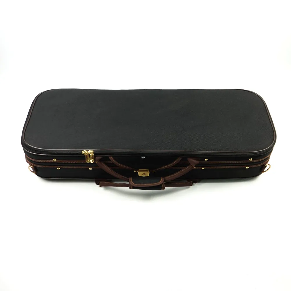 
Cheap price black canvas viola case viola hard case fiberglass viola case VLP-01 