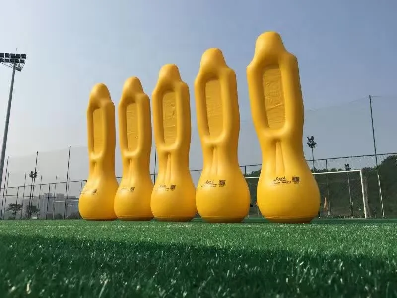 2020 new version inflatable PVC soccer training mannequins for sale