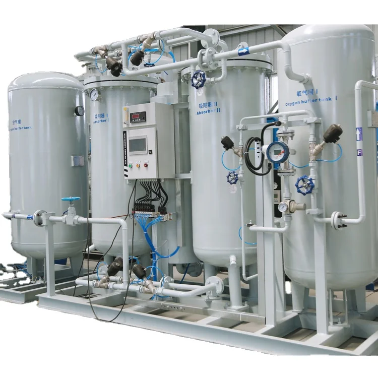 ASU. Адсорбция при колебании давления (psa) генератора кислорода/азота/аргона. Установка для разделения воздуха. производства газа.