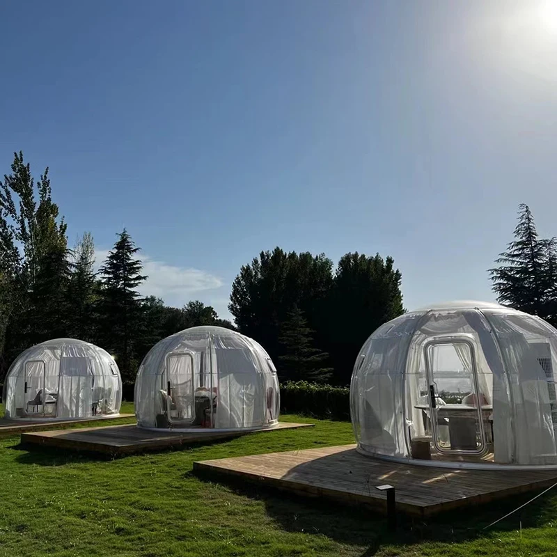 Dome Tent Hot Sale Clear Bubble Dome Tent Transparent Round Spots Small Dome Tent
