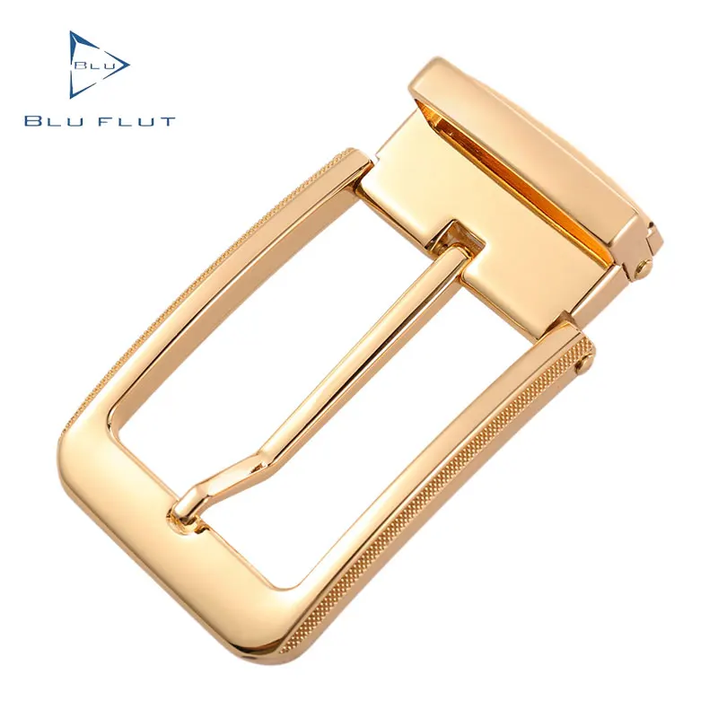 Guangzhou factory leather belt golden buckle hardware alloy pin buckle for leather belt