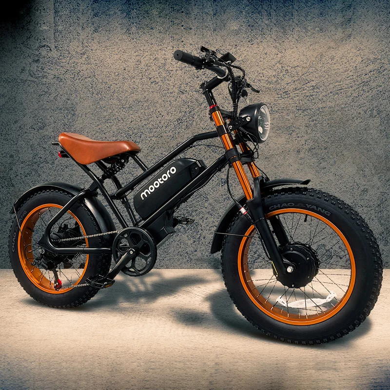 Mootoro ebike 2023 Новое поступление Электрический дорожный городской велосипед bafang 2000 Вт двойной мотор электрический электровелосипед внедорожный Электрический велосипед