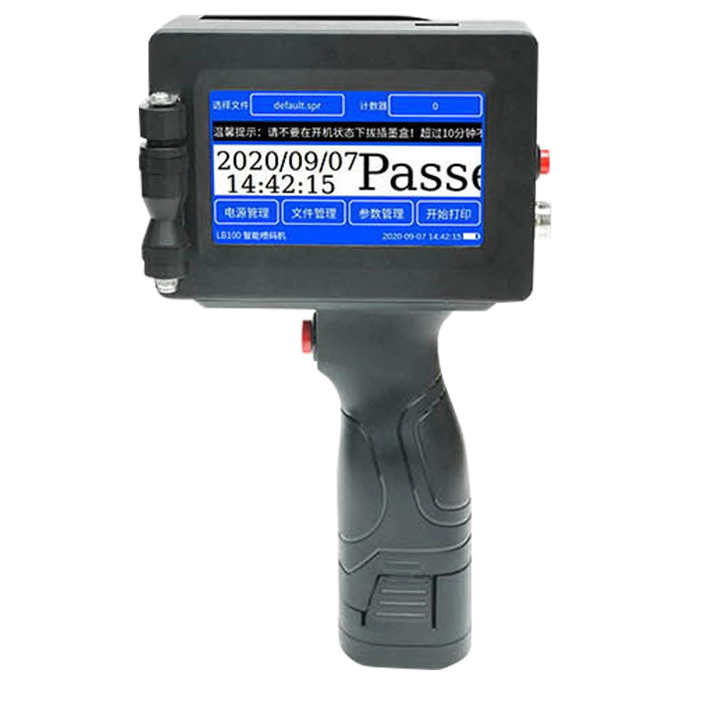Online Support Portable Best Sell Improved Handheld Inkjet Printer Machine Printing Logo Date Coding Machine
