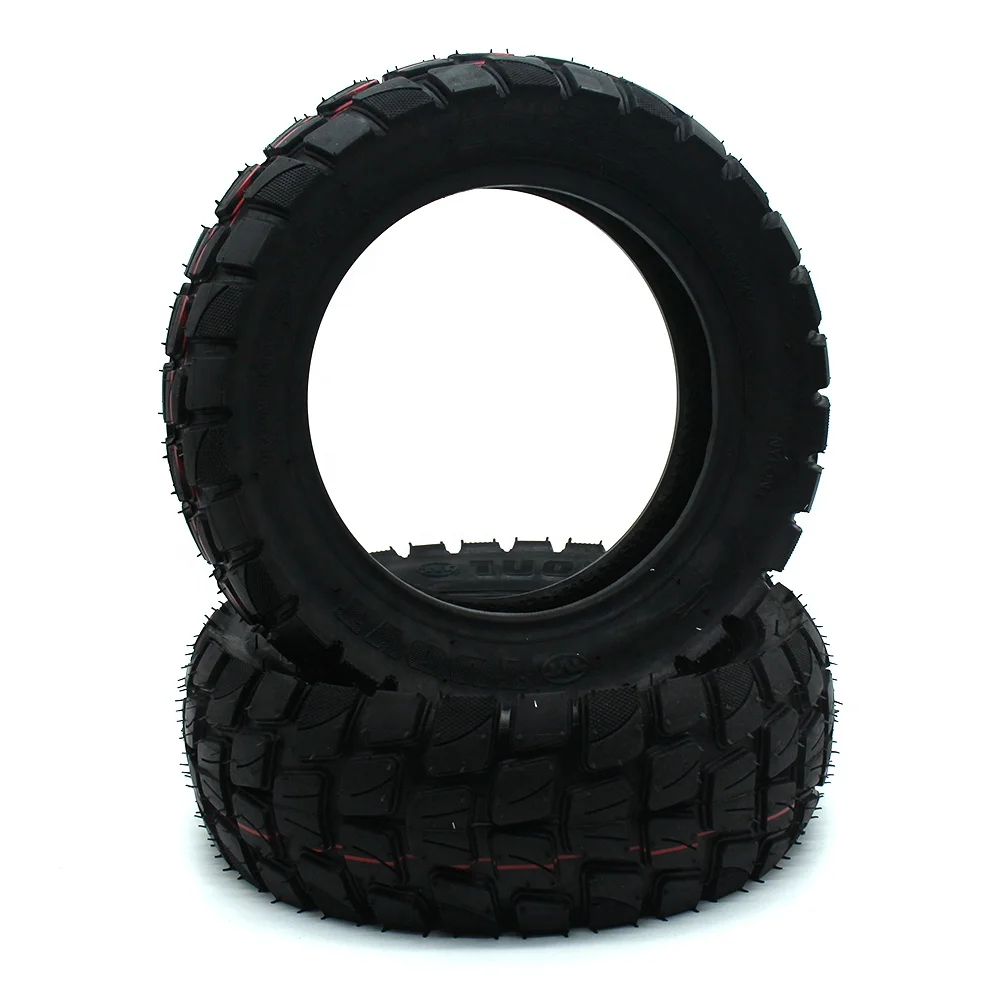 High Quality TUOVT 255*80 mm Cross Country Outer Tire for Zero 10X Electric Scooter Spare Parts Rubber Off Road Rubber Tyre
