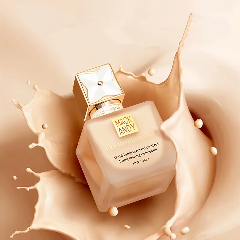 Maco Andy luxury gold long-lasting Longwear Foundation