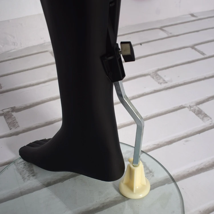 Wholesale Cheap Dress Forms Faceless Male Man Standing Black Mannequin Full Body