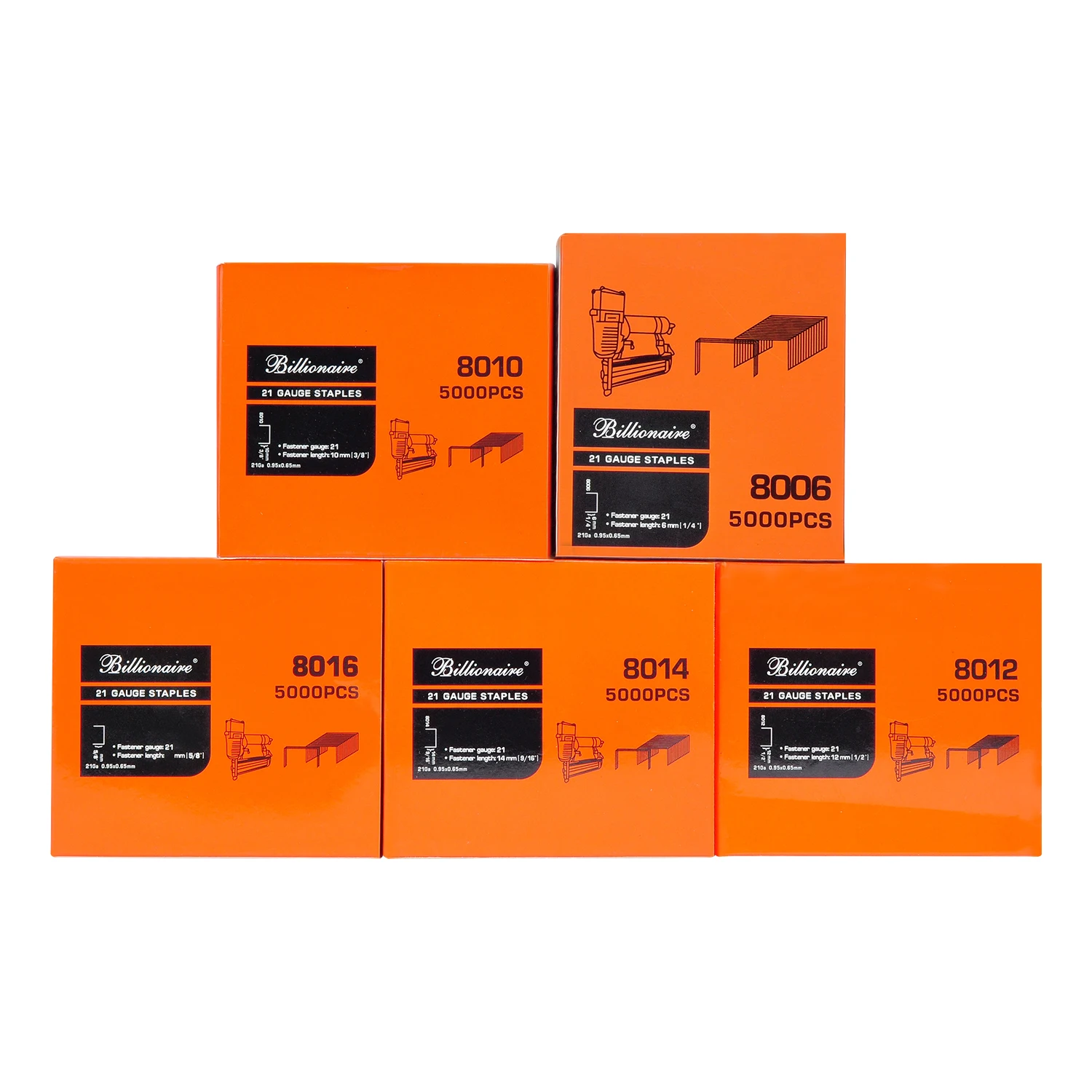 20 gauge  8014 Staple pin nail for furniture by pneumatic stapler