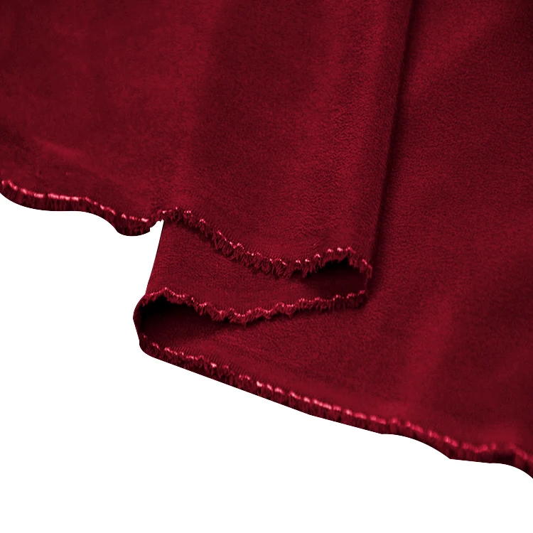 silk Cheongsam fabric 16mm silk crepe de chine fabric 140cm width No.01 red color sell by the yard