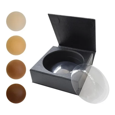 Ultra Thin Matte Silicone Glue Medical Grade Solid Self Adhesive New Silicone Seamless Nipple Cover