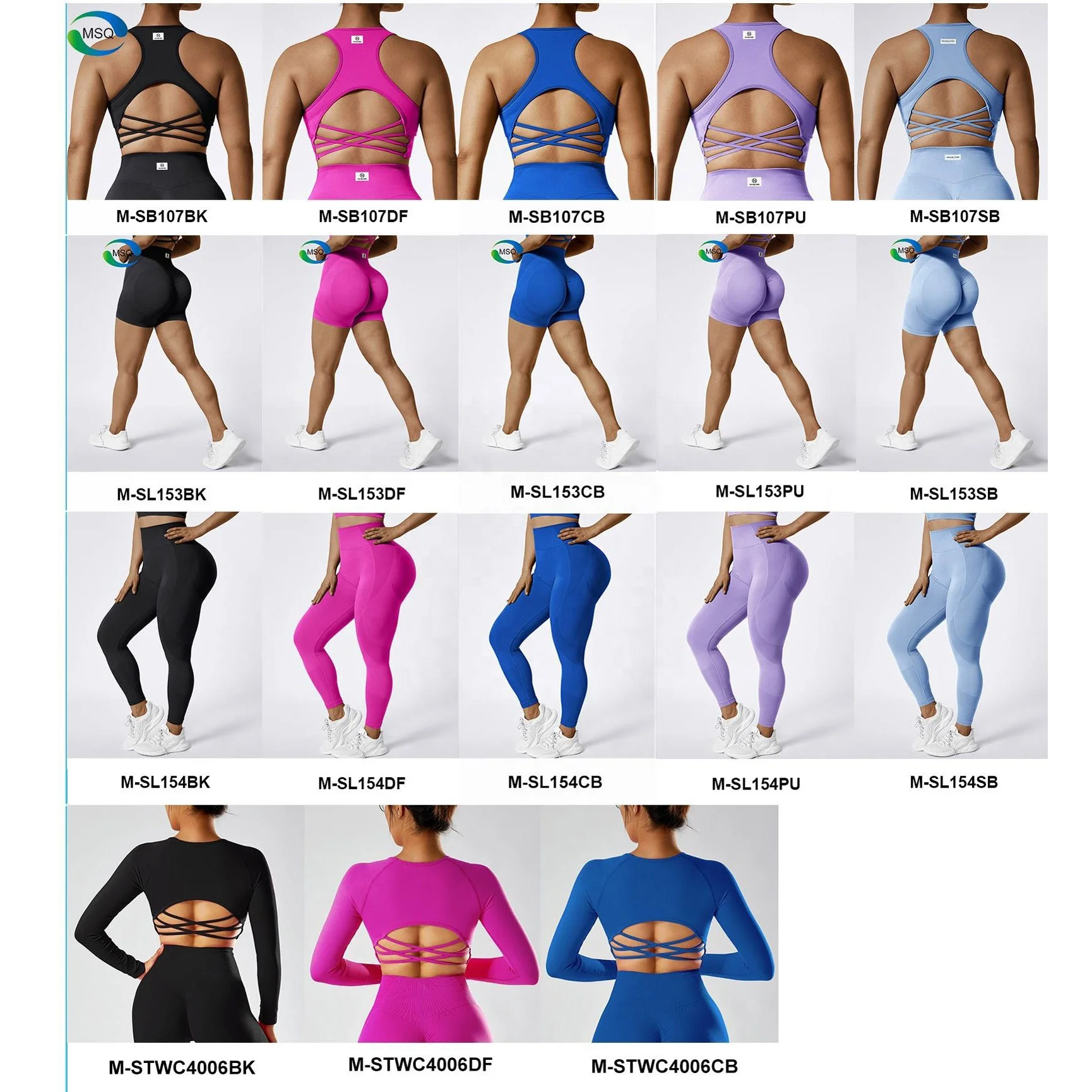 Fitness Sportswear Cross Back Bra High Waist No T Line Leggings 2 Piece Set Women Yoga Set