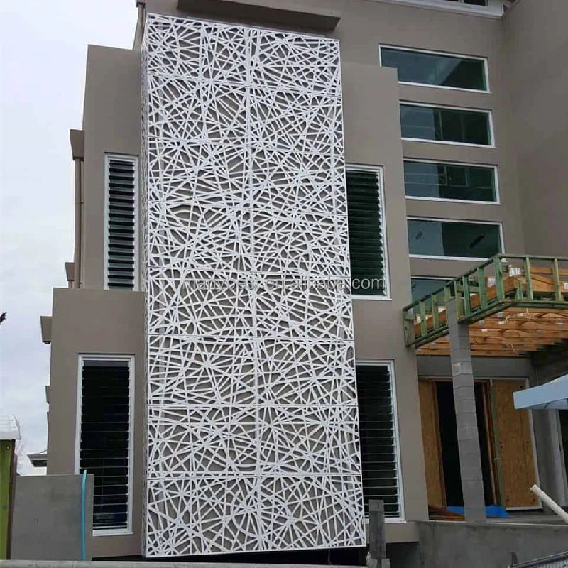 Panel Extension External Internal Laser Cut Aluminum Decorative Modern Cnc Wall Panel