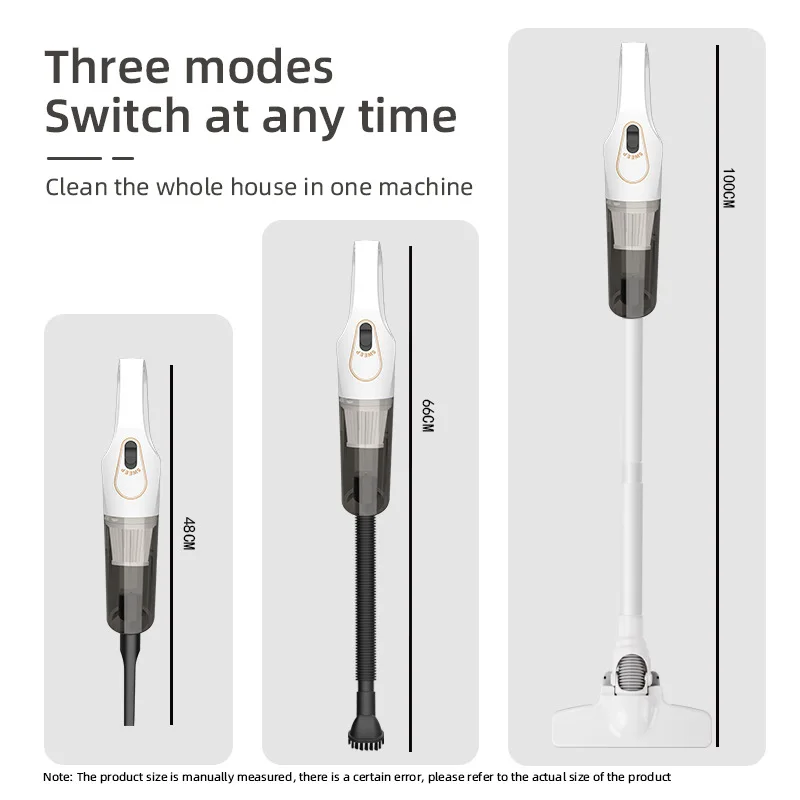 Handheld vacuum cleaner  for Home Car 3 in 1 Cordless USB Charge Vacuum Cleaner Aspirator  Auto Vacuum Cleaner