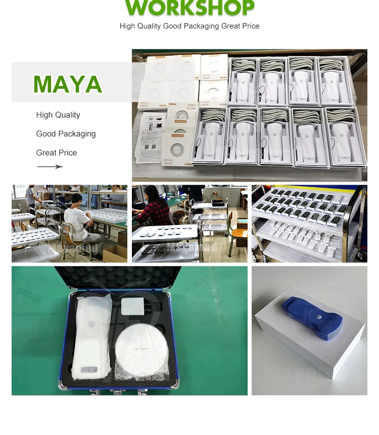 MT MEDICAL Portable Ultrasound Scanner Doppler Micro Convex USB Wifi Wireless Probe Ultrasound Probes