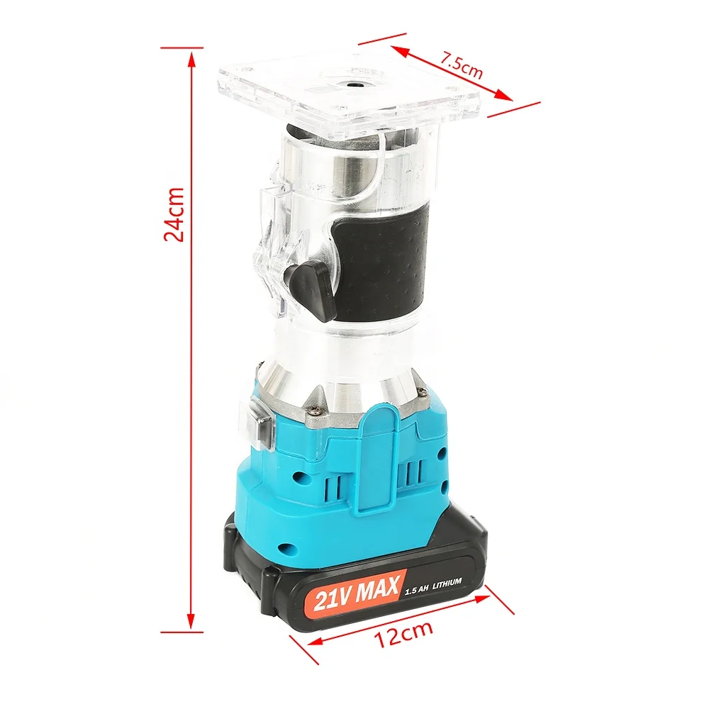 
China Professional Manufacturer trimmer wood router Rechargeable Lithium Battery router trimmer 