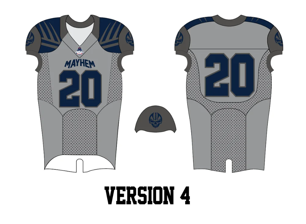dongguan factory professional american football jersey custom made gray design team logo