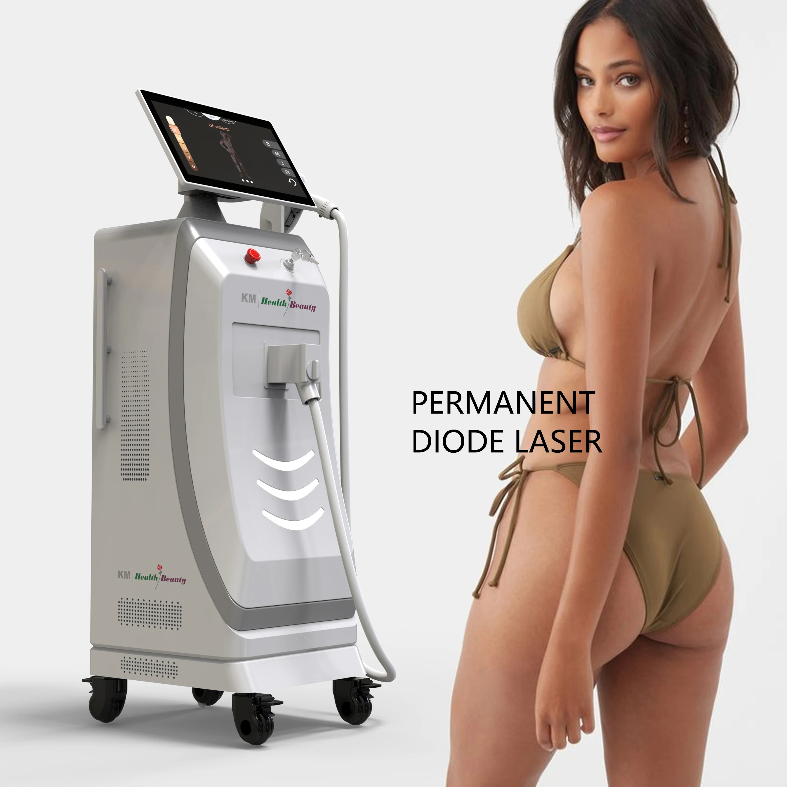 Factory Outlet 1000W 1600w Hair Removal 808nm Triple Wavelength Diode Laser Beauty Machine Salon Use
