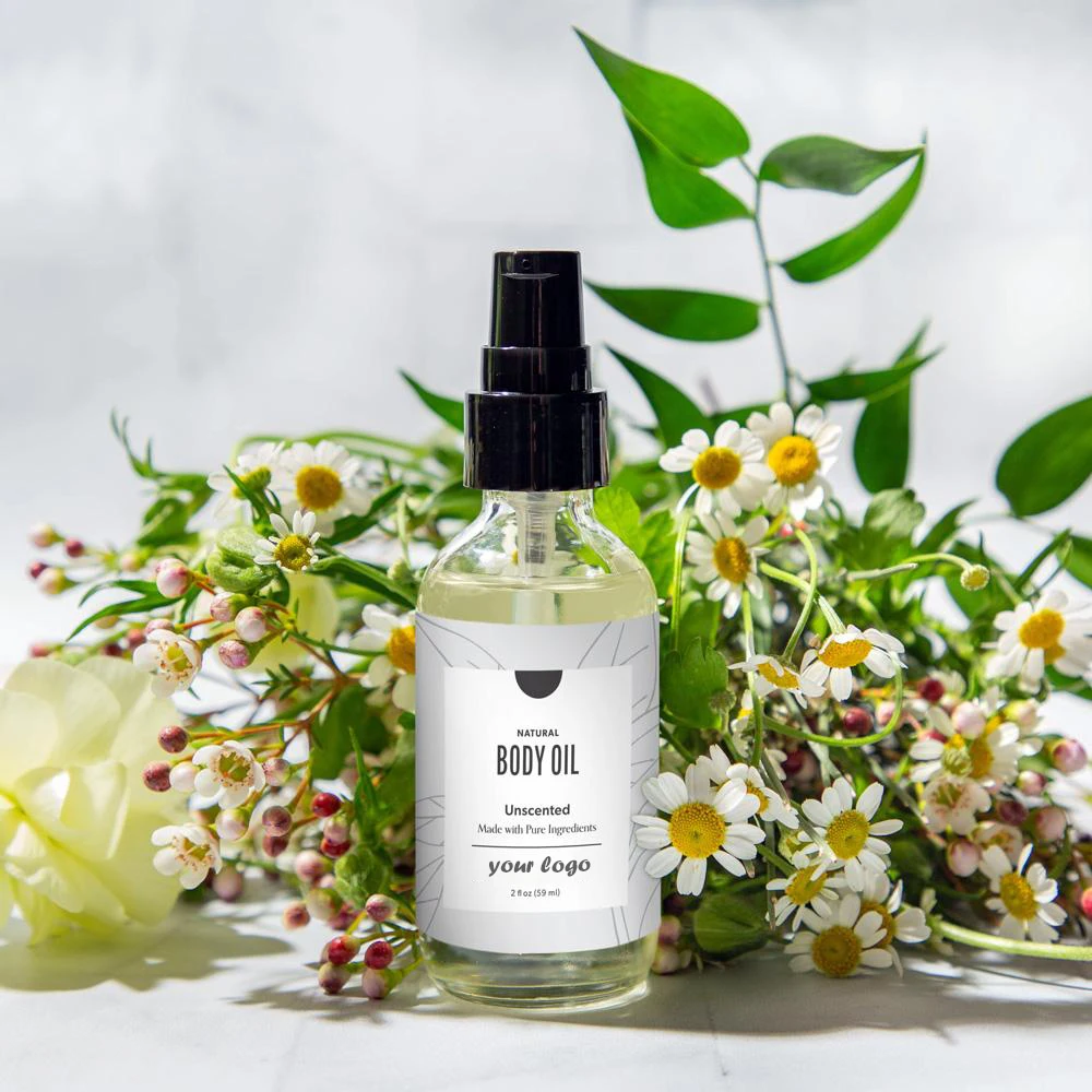 Moistureing Nourishing Body Oil Massage Spa Professional Private Label Unscented Body Oil Base