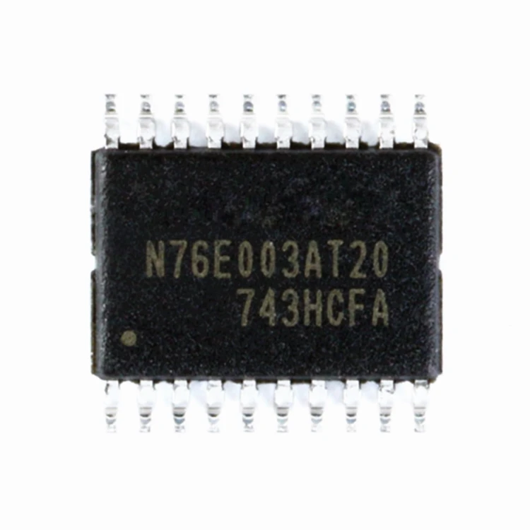 Микроконтроллер микросхема N76E003AT20 N76E003AQ20 N76E003AS20 IC MCU 8BIT 18KB FLASH 20tssop