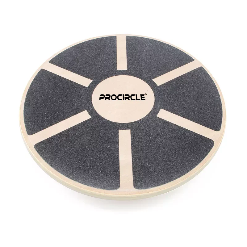 ProCircle Non-Slip Fitness Training Wood Wobble Balance Board