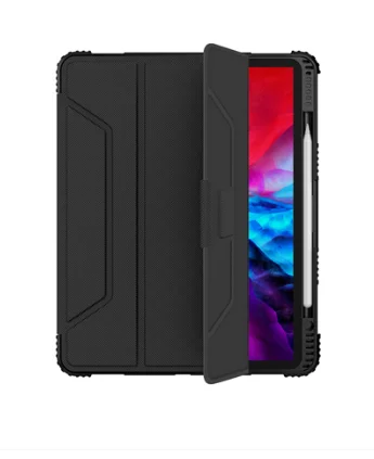 
NILLKIN Foldable Laptop Case with Pencil Holder Laptop Case with Stand for Ipad Pro 12.9 Leather Case 