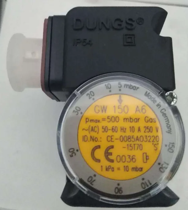Спот оптом аксессуары для машины сгорания DUNGS реле давления GW 150 A6 воздуха